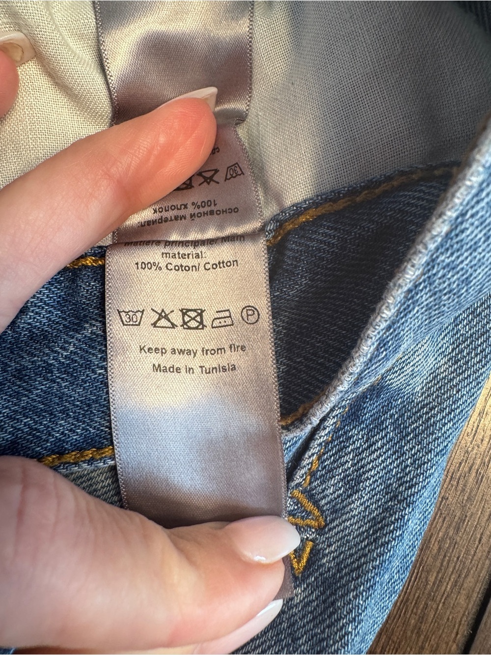 Zadig & Voltaire Défilé Sina Denim Eco Patch Shorts NWT Designer Jean Shorts F36 - Picture 13 of 16